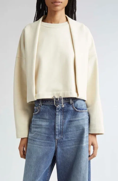 SPORTMAX SPORTMAX MINNIE LAYERED EFFECT SWEATSHIRT