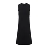 Sportmax Mirto Open-back Cady Dress In Blue
