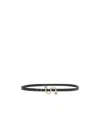Sportmax Monogram Belt With Buckle In Black