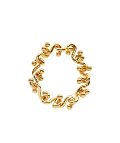 Sportmax Monogram Necklace In Metallic