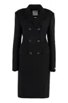 SPORTMAX MORGANA DOUBLE-BREASTED WOOL COAT