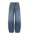 Sportmax Multi-pocket Jeans In Blue