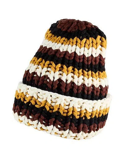 Sportmax Multicolor Thick Knit Beanie