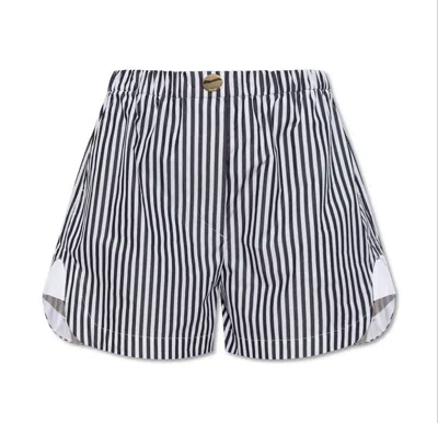 Sportmax Muscari Striped Shorts In Multi