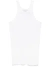 Sportmax Nastie Silk Cotton Tank Top Clothing In White