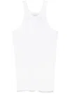 Sportmax Nastie Silk Cotton Tank Top Clothing In White