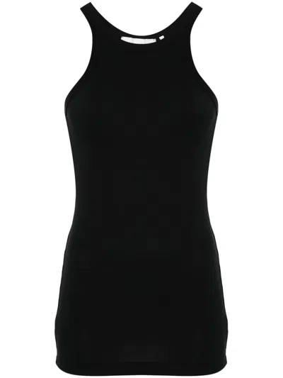 Sportmax Nastie Sleeveless Knitted Top In Black