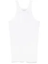 Sportmax Nastie Silk Cotton Tank Top Clothing In White