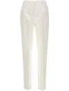 Sportmax White Netto Pants In White