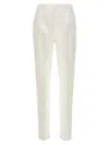 Sportmax White Netto Pants In White