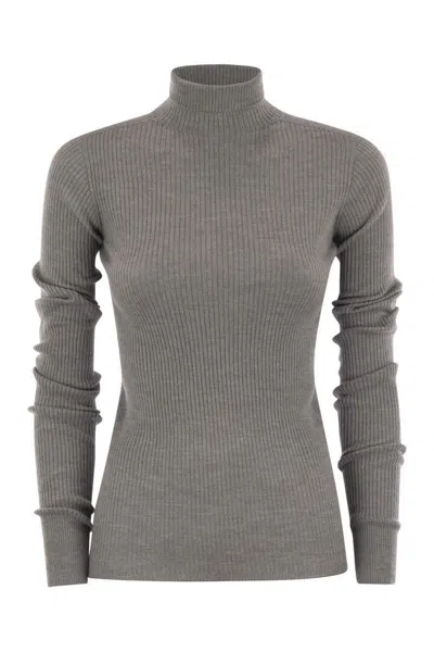 SPORTMAX SPORTMAX NIAGARA - WOOL TURTLENECK JUMPER