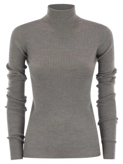 SPORTMAX NIAGARA - WOOL TURTLENECK JUMPER