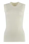 SPORTMAX SPORTMAX NIDO COTTON TANK TOP