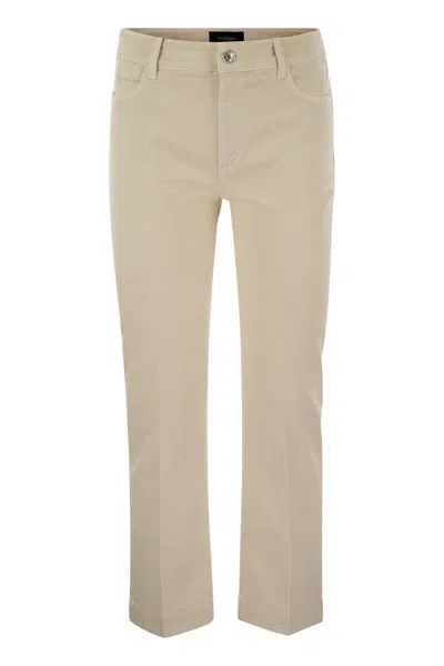 SPORTMAX SPORTMAX NILLY - FIVE-POCKET MINI FLARE TROUSERS