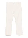 Sportmax Straight Trousers With Belt Loops And Pockets