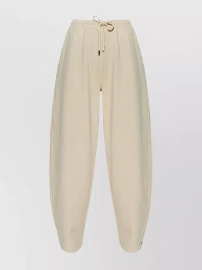 SPORTMAX NOBLE JOGGERS WITH DRAWSTRING WAIST