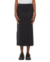 Sportmax Nome Crystal Lycra Midi Skirt
