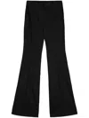 Sportmax Norcia Bootcut Trousers In Black