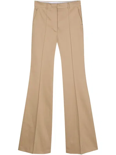 Sportmax Norcia Wide-leg Trousers In Neutrals