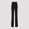 Sportmax Orario High-waist Wide Leg Trousers In Nero