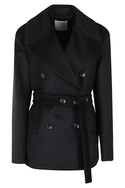 SPORTMAX ORCHIS DOUBLE-BREASTED BELTED COAT