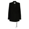 Sportmax 'glassa' Blazer In Black