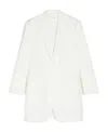 Sportmax Oversized Single-breasted Blazer In White