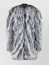 Sportmax "now1234" Ecofur Jacket In Gray