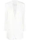 Sportmax Oversized Single-breasted Blazer In White
