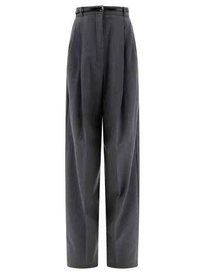 Sportmax Oversized Stretch Wool Trousers
