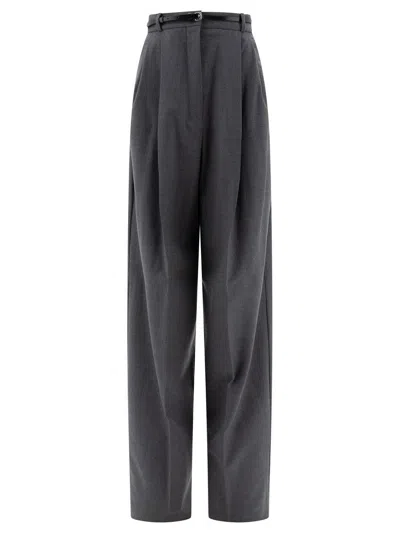 Sportmax Oversized Stretch Wool Trousers