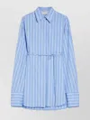 Sportmax Lapel Long-sleeved Dress