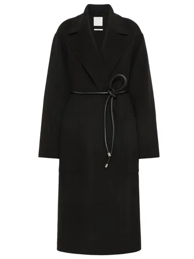SPORTMAX CAPPOTTO OVERSIZE IN DOUBLE DI LANA