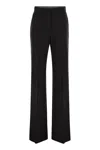 Sportmax Formia Flared Trousers In Black