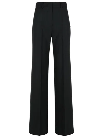 Sportmax Oxalis Straight Leg Trousers In Black