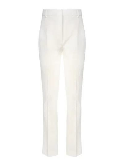 Sportmax Pontida Cotton Trousers In White