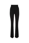 Sportmax High-waisted Tailored Pant With Practical Pockets In Black