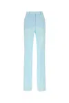 Sportmax Viscose Persia Pant Pockets Loops In Blue