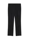 Sportmax Low-rise Bell Bottoms In Black