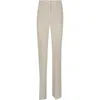 Sportmax Beige Tailored Trousers With Straight Leg Silhouette In Neutral