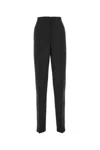 Sportmax High-waisted Tailored Pant With Practical Pockets In Black