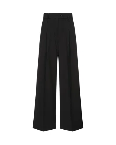 Sportmax Pants In Black