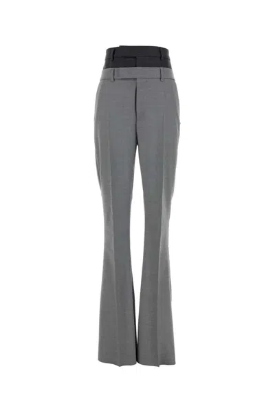 Sportmax Pants In Gray