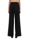 Sportmax Pants "sail" In Black