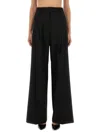 Sportmax Pants "sail" In Black