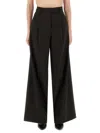 Sportmax Pants "sail" In Black