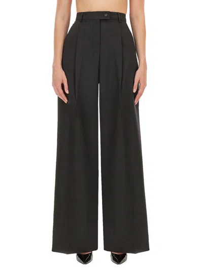 Sportmax Pants "sail" In Black