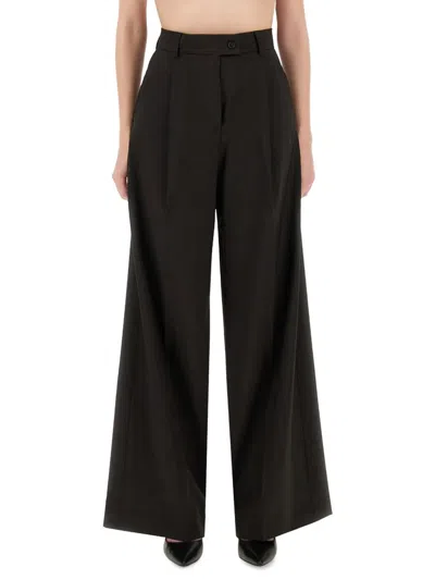 Sportmax Max Mara  Pants Sail In Black