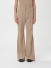 Sportmax Pants  Woman Color Beige In Beige