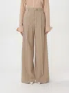 Sportmax Pants  Woman Color Beige In Beige